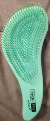 Cala Tangle Free Hair Brush For All Hair Types Wet or Dry Hair Aqua