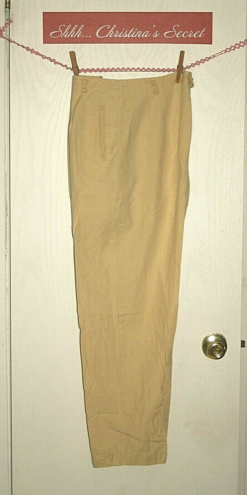 VINTAGE 90s LIZSPORT Liz Claiborne Womens Pants Linen