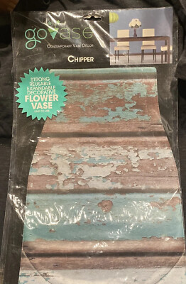 Go Vase  Chipper  Contemporary Vase Decor Strong/Reusable/Expandable/Decorative