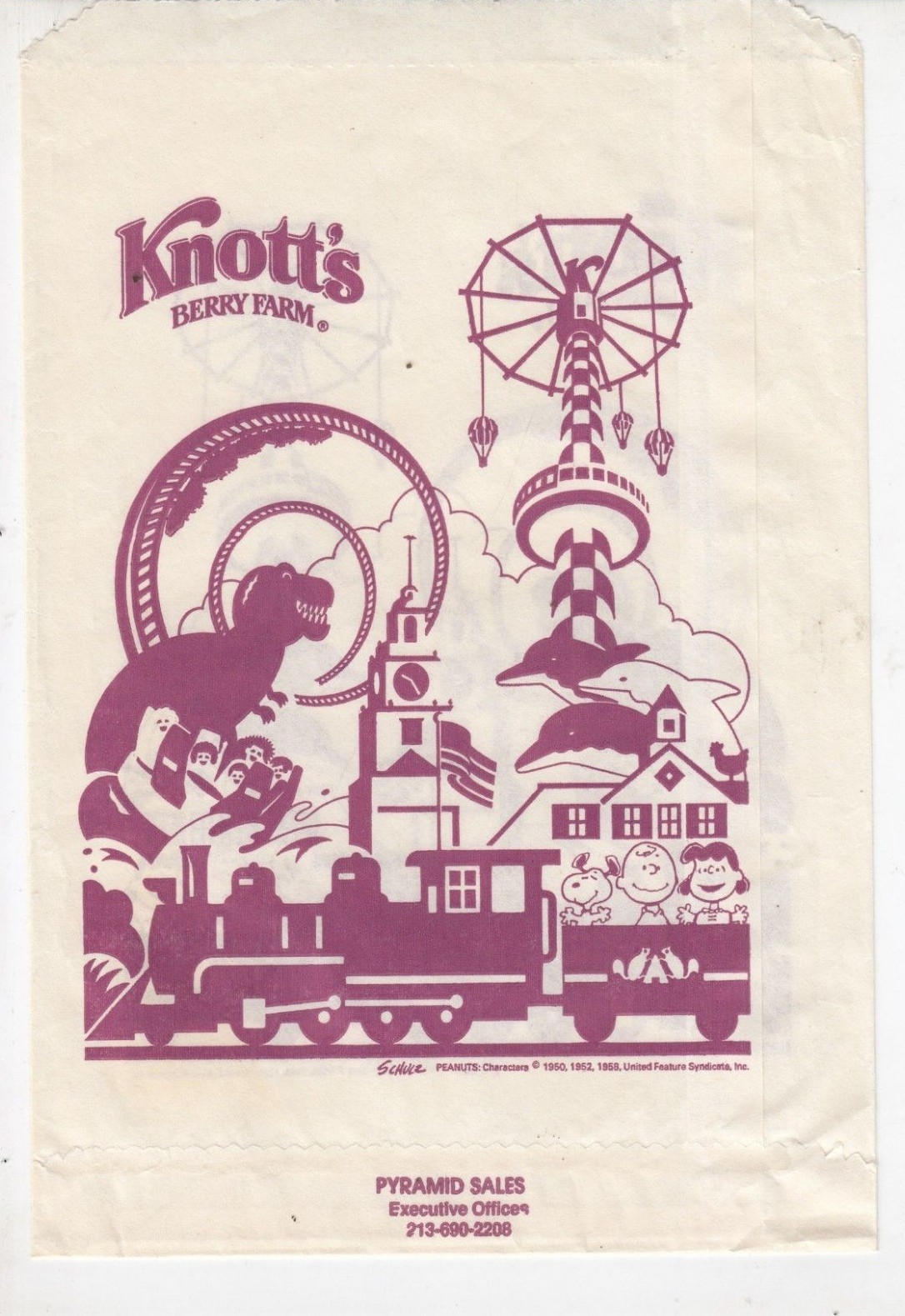 ナッツベリーファーム チャーリーブラウン PEANUTS/ピーナッツ・Knott's Berry Farm/ナッツベリーファーム