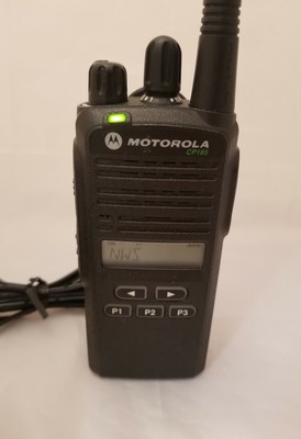 Motorola CP185 VHF Commercial Portable Two Way Radio Walkie Talkie 16 Ch 5 Watt. Buy it now for 119.0