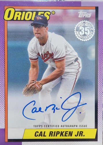 2025 Topps Series 1 - Cal Ripken #90AU-CR