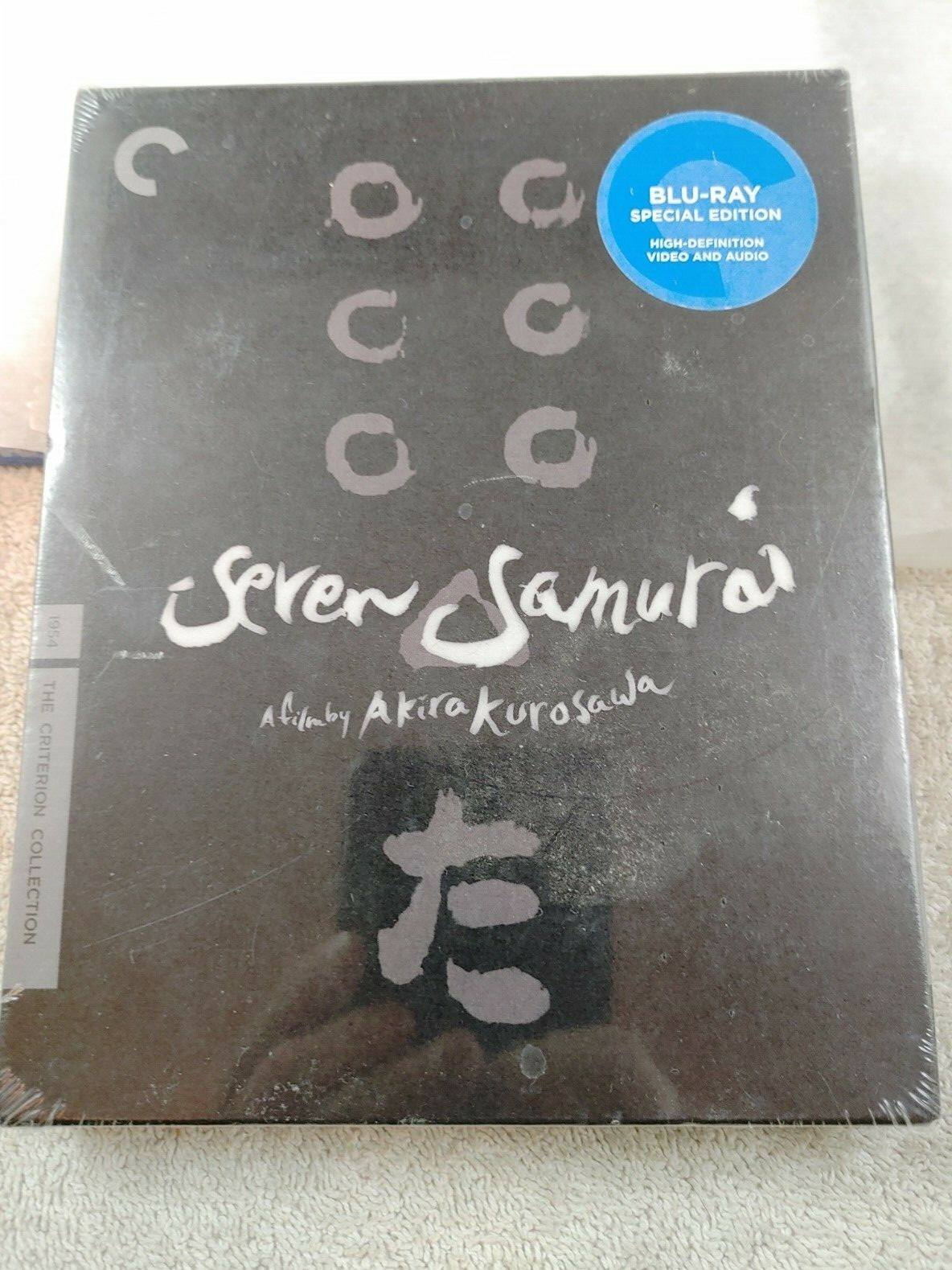 Seven Samurai (Blu-ray Disc, 2010, 2-Disc Set, Criterion Collection) in Slipbox Seven Samurai (Blu-ray Disc, 2010, 2-Disc Set, Criterion Collection) in Slipbox