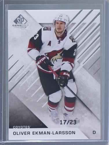 2016-17 SP Game Used - Oliver Ekman-Larsson #80