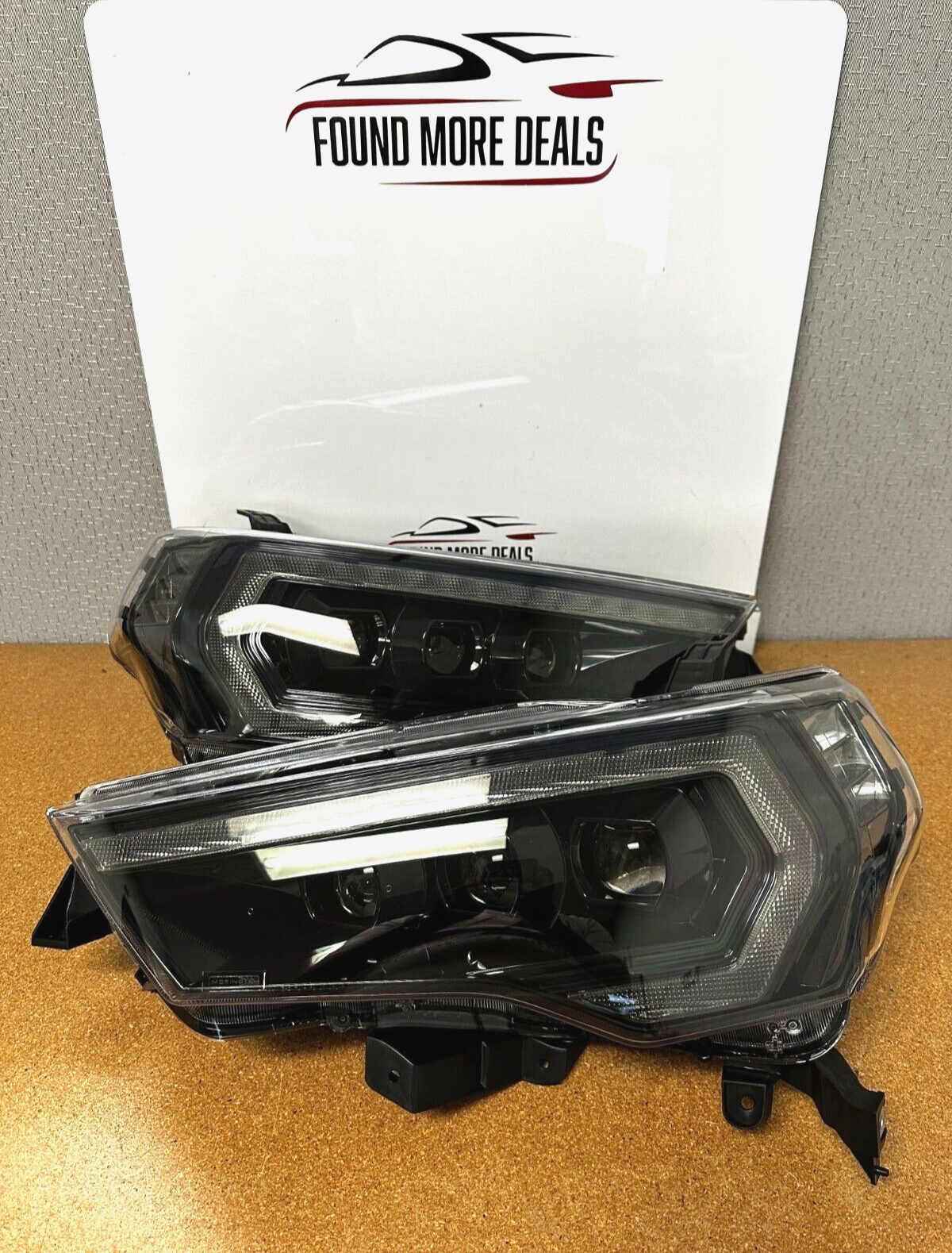 NEW OLD STOCK MORIMOTO TOYOTA 4RUNNER (14-23): XB LED HEADLIGHTS GEN 1 LF531