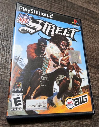 NFL Street (Sony PlayStation 2, 2004) CIB Complete Black