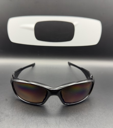 ビンテージ　超希少美品　Oakley オークリー　Straight Jacket Oakley Straight Jacket II Polished Black w/Deep Blue