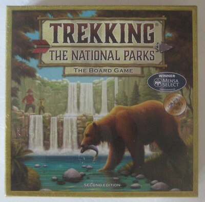 Trekking The National Parks Second Edition Board Game New Factory Sealed