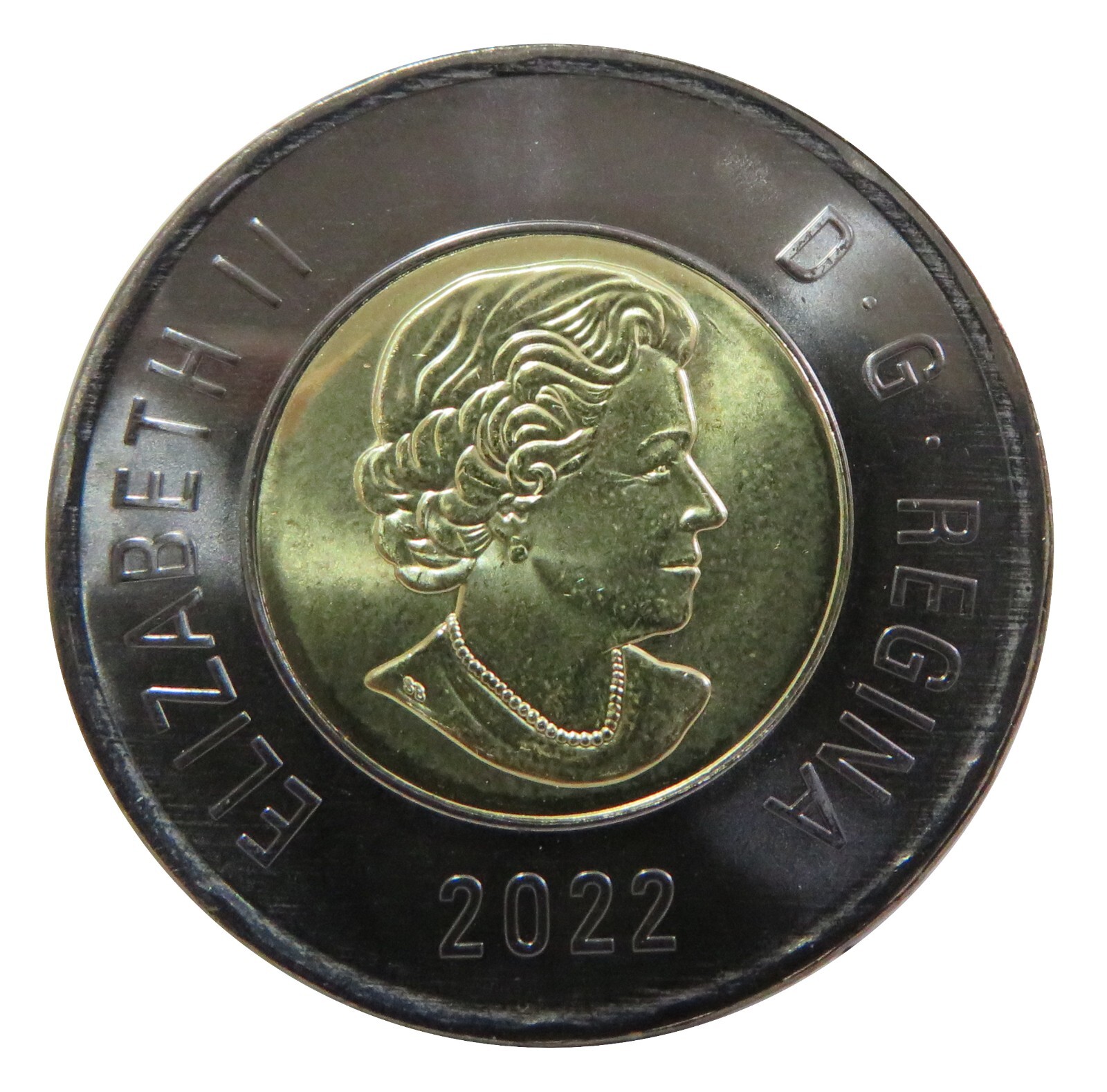 PCGS MS65 2022 カナダ $2 ブラックリング クイーン エリザベス PCGS MS65 2022 カナダ $2 ブラックリング クイーン エリザベス