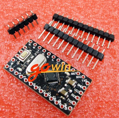 2PCS Pro Mini Atmega168 board 5V 16M Arduino Compatible Nano replace Atmega328