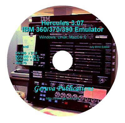 IBM mainframe emulation software, OS/360 DOS/360 VM/370