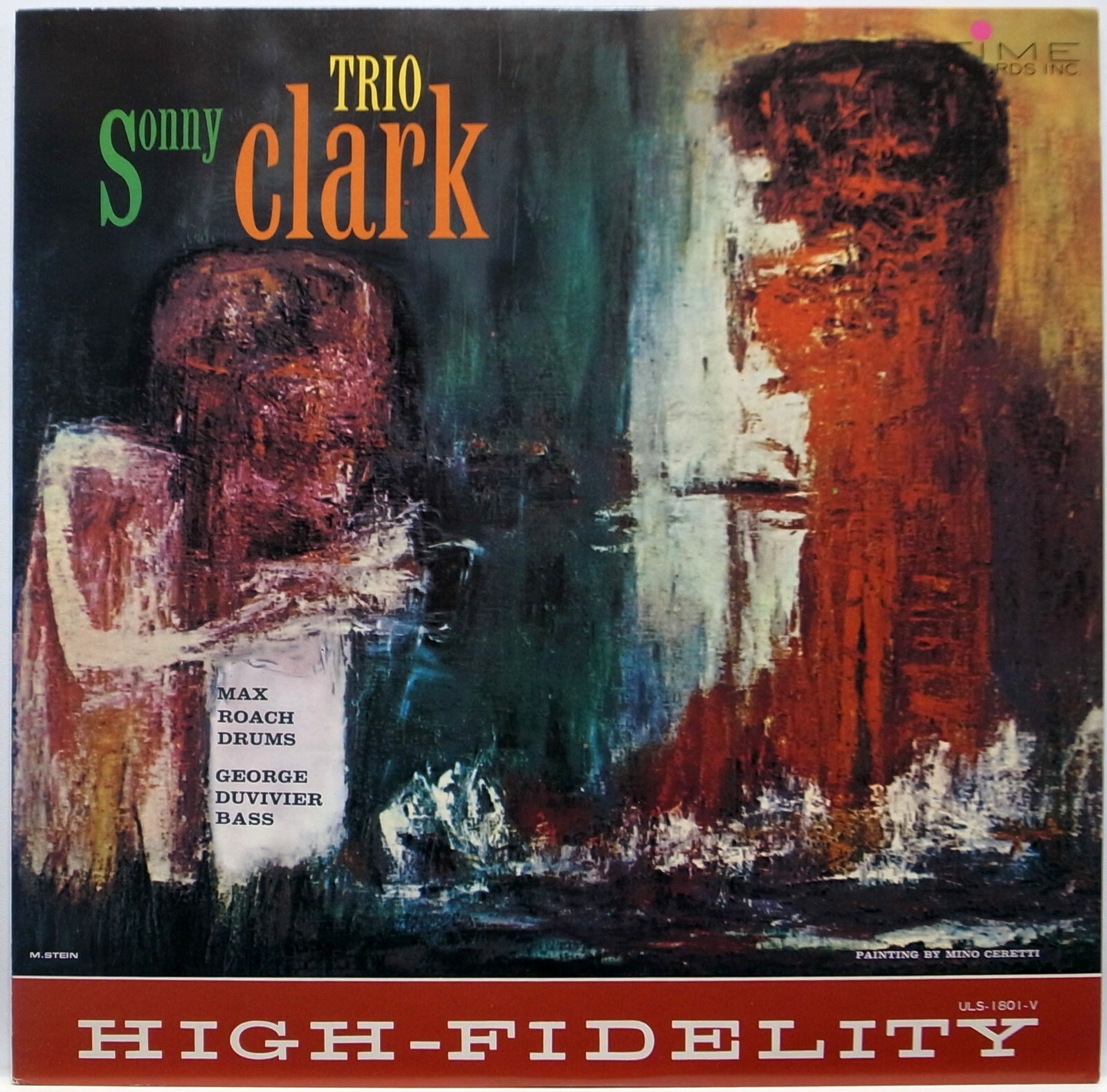 洋楽 MAX ROACH SONNY CLARK E DUVIVIER SONNY CLARK TRIO / MAX ROACH / GEORGE DUVIVIER / TIME