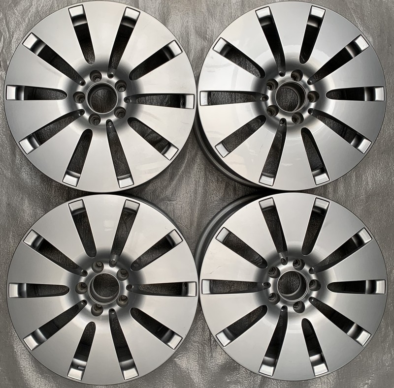 4 Orig Mercedes Benz Alufelgen 7.5jx17 Et36 A2534010500 Glc X253 Fm422