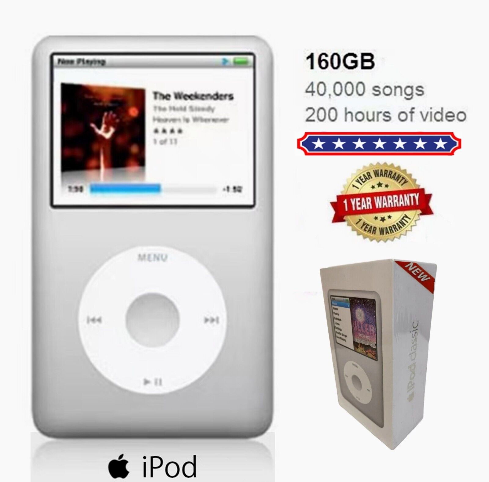【ジャンク品】Apple iPod Classic 160GB 付属品有り ジャンク品 iPod classic 160GB iPod classic 160GB