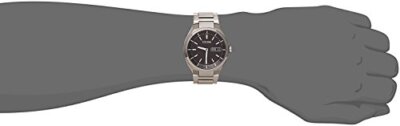 Pre-owned Citizen Attesa At6050-54e Eco-drive Titanium Watch Made In Japan Titanium Silver
