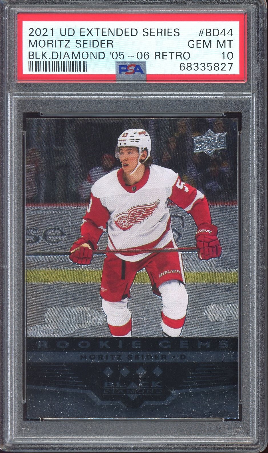 2021-22 Upper Deck '05-06 Black Diamond Retro #BD-44 Moritz