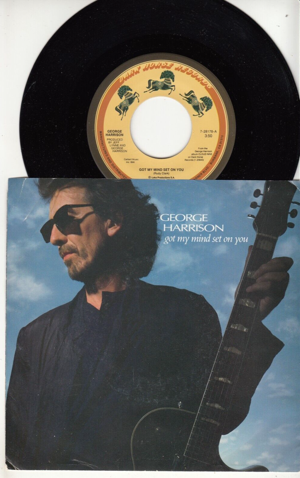 GEORGE HARRISON GOT MYMINDSETONYOU US版EP GEORGE HARRISON (THE BEATLES) - GOT MY MIND SET ON YOU