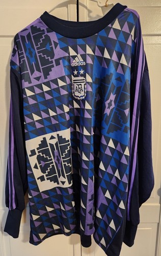 Argentina Adidas 2022 Retro Icon Goalkeeper Jersey Men's 2XL