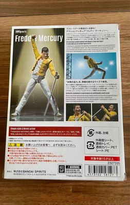 S.H. Figuarts Freddie Mercury Queen Action Figure BANDAI SPIRITS From Japan Toy