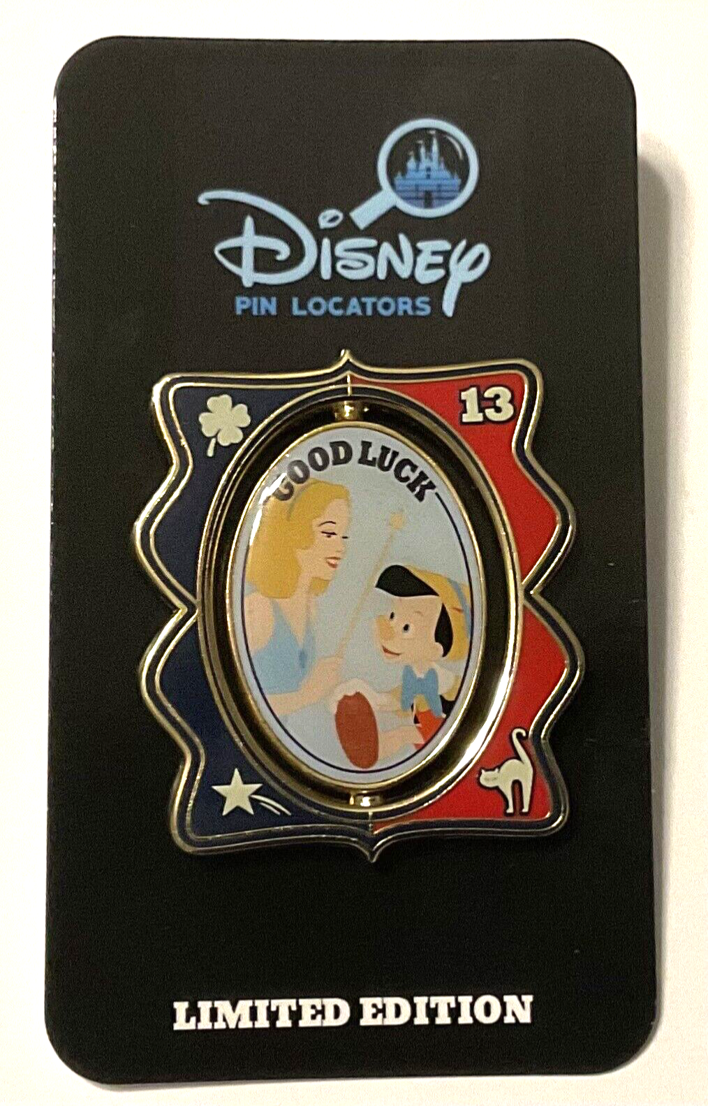 Disney DLP 2013 Bad Luck Good Luck Pinocchio LE 600 Flip Pin | eBay