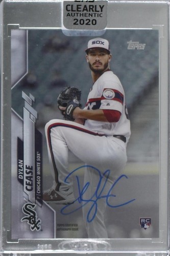 2020 Topps Clearly Authentic Autographs - Dylan Cease #CCA-DC