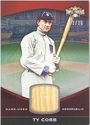 2011 Topps Triple Threads - Ty Cobb #TTUSR-220