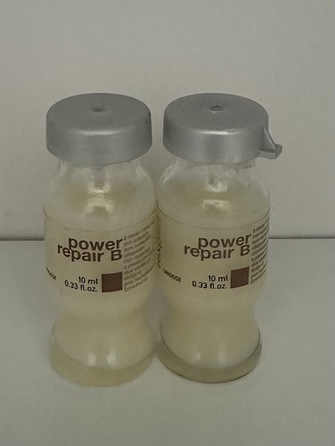 Lot Of 2  LOREAL POWERDOSE Vitamin B5 New Power Repair B Damaged Hair Treatment