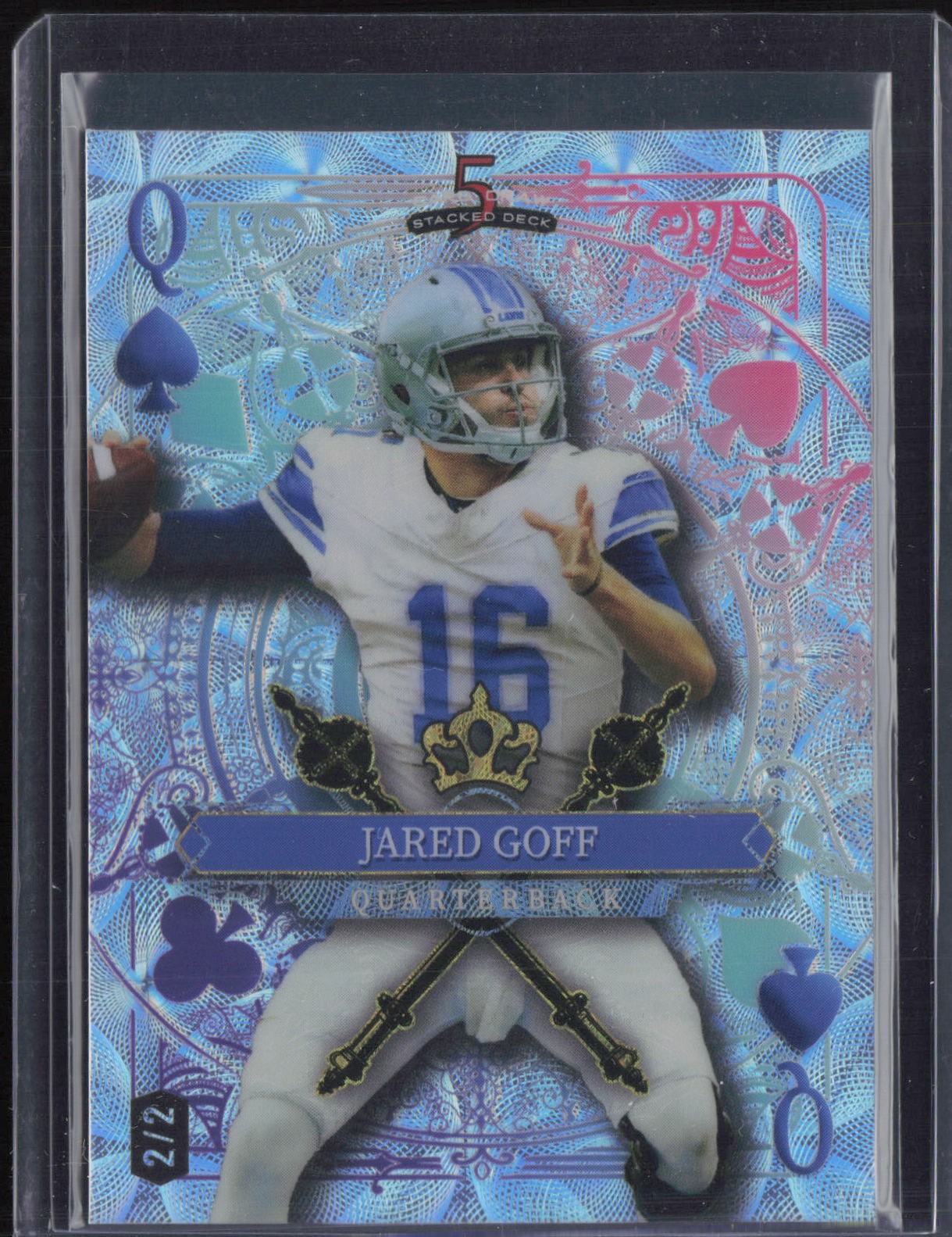 2024 Wild Card 5 Card Draw Stacked Deck Scope Jared Goff 2/2
