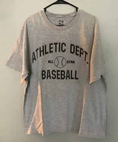 トップス 50's baseball shirt USA TRONT Athletics Dept All Star Baseball Gray T-shirt Size XL | eBay