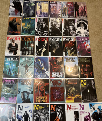 Indy Crime-Action: Analog Ex-Con 1-5 Newburn #1-8 Killer Affairs of, North Bend+