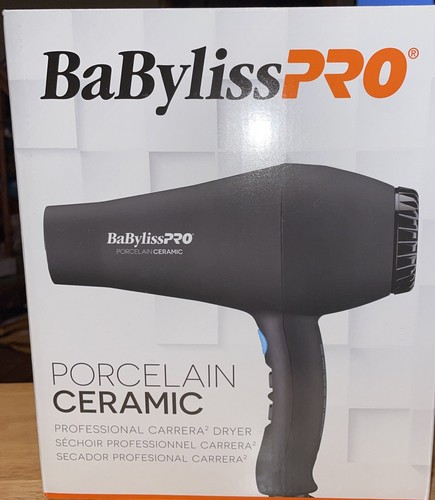 BaBylissPRO Carrera2 Professional Porcelain Ceramic Ionic 1900 Watts Hair Dryer