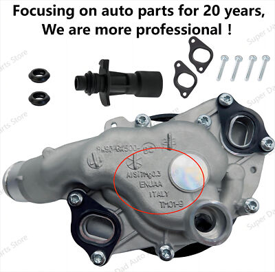 New Water Pump kit for Land Rover/Jaguar 2010-2019 3.0 5.0LGas LR097165 LR033993