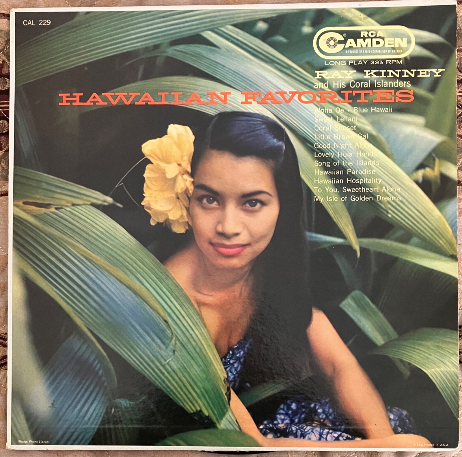 Hawaiian Favorites, Ray Kinney, LP. RCA Camden, CAL229 | eBay