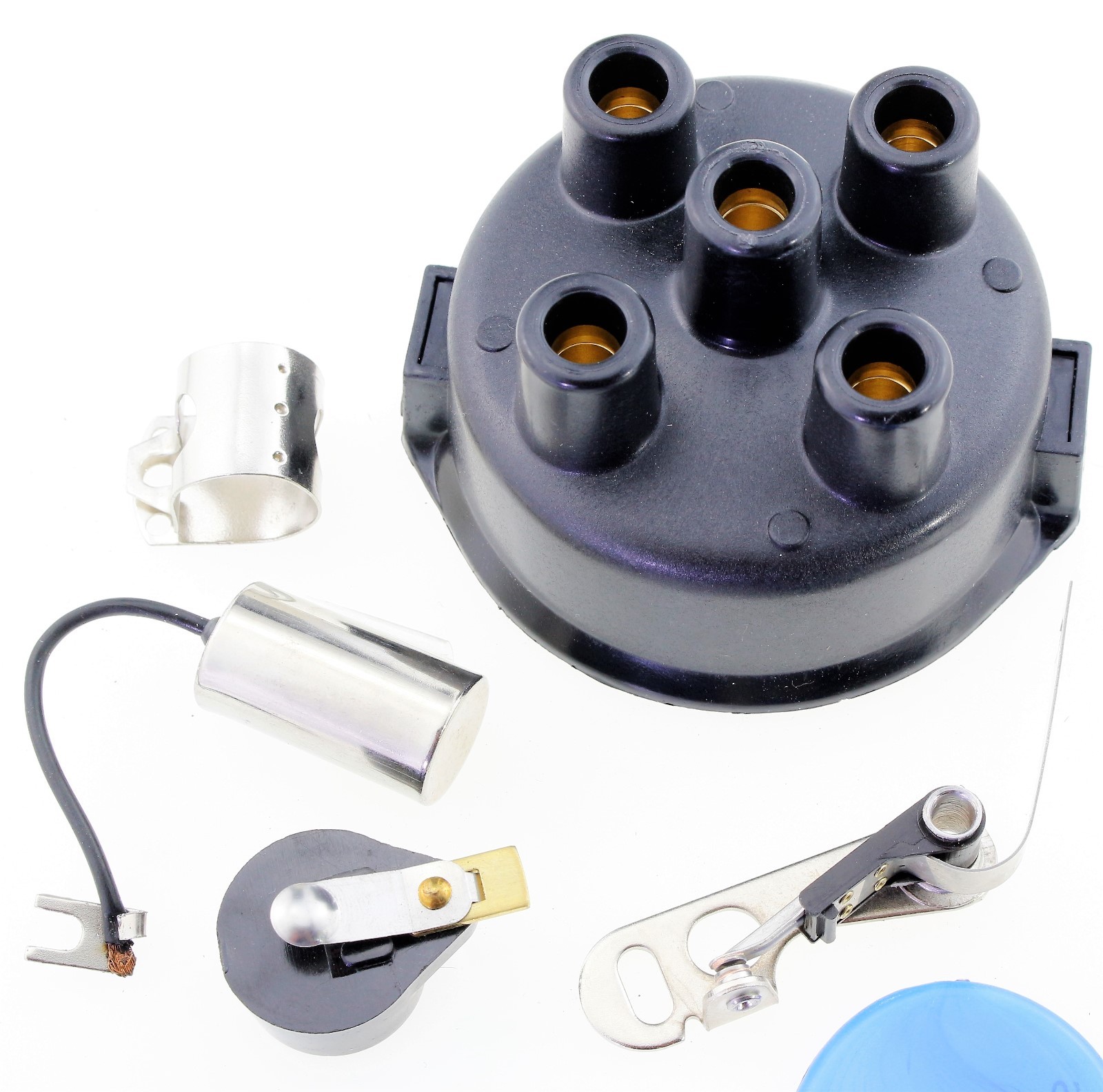 RAParts R1948 Distributor Cap Fits Ford Tractors For Side Mount Distributor NCA12106A