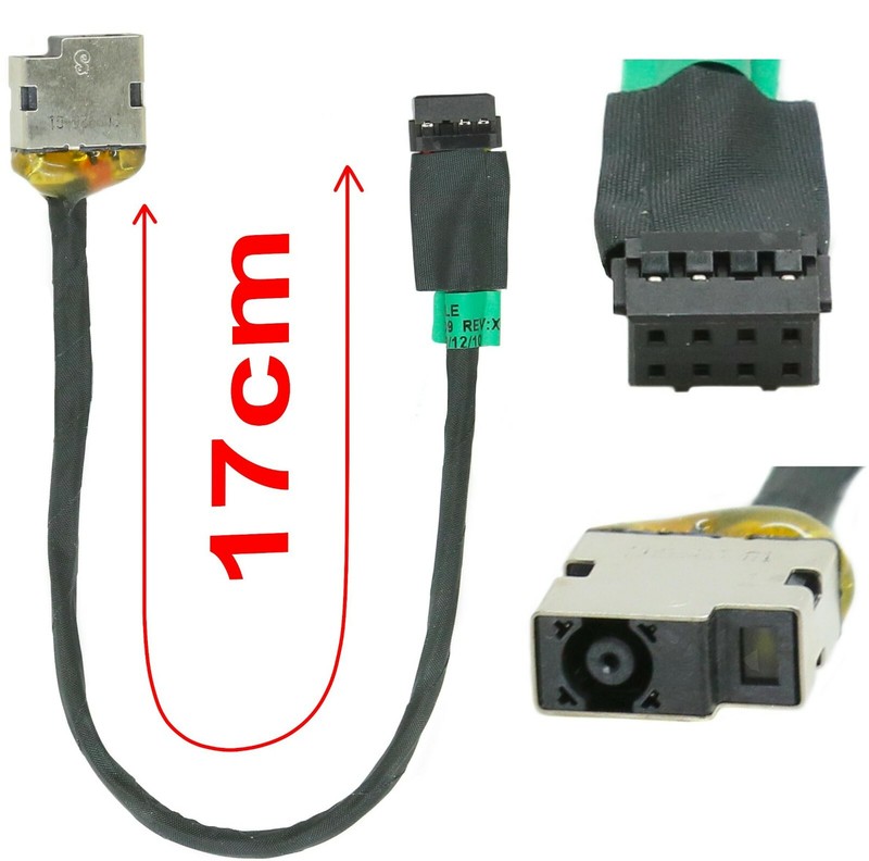 Connecteur Dc Power Jack Pour Hp Envy 15-J058ca 15-J059nr 15-J060us