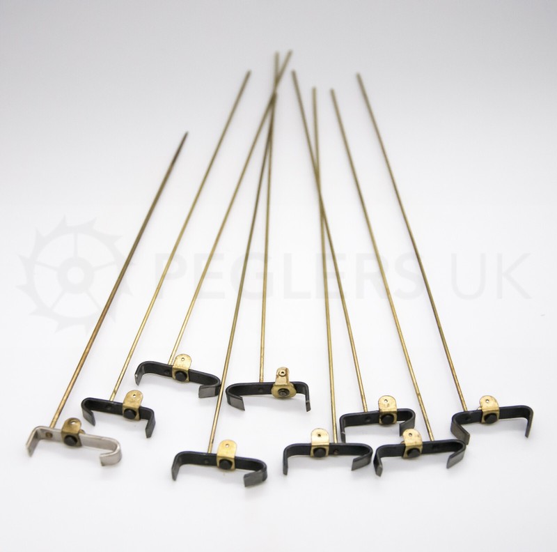9x Clock Lever Verges Pallets set for Ansonia / American