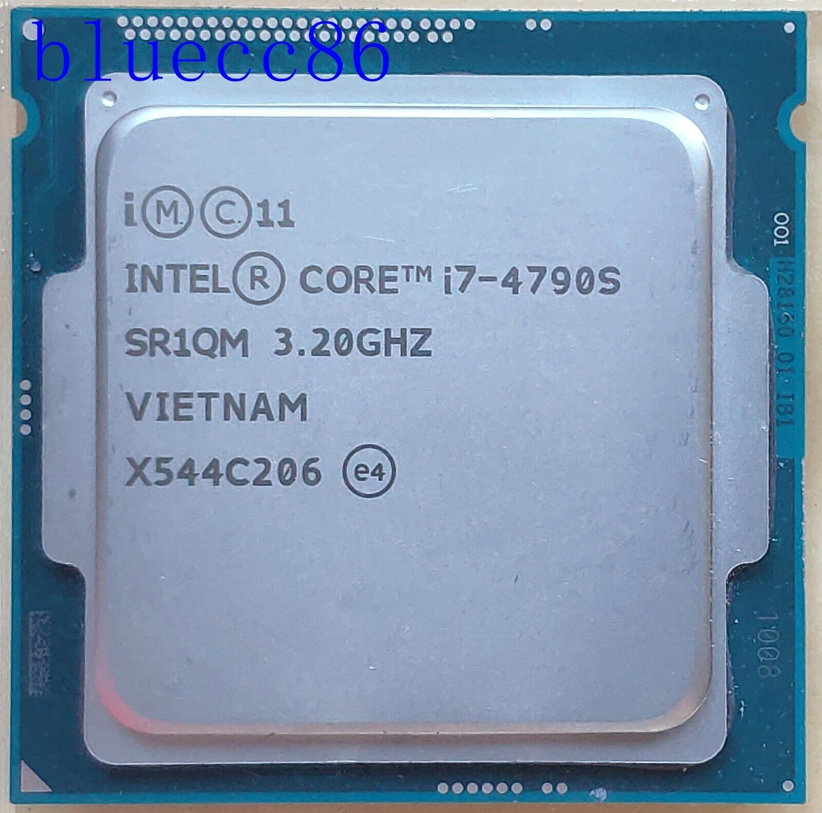 Intel Core i7 4790S 3.20GHZ 4.0GHZ 8M 4-Cores 8-Threads LGA 1150 CPU Processors Intel Core i7 4790S 3.20GHZ 4.0GHZ 8M 4-Cores 8-Threads LGA 1150 CPU Processors