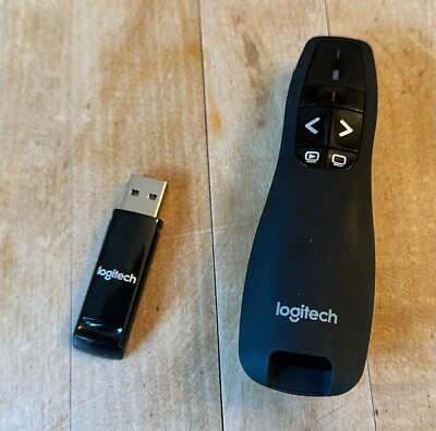 Logitech R400 Wireless Presenter Remote w/Laser Pointer