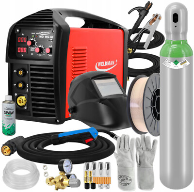 Weldman MIDI MIG 220 Poste à souder soudage MIG, MMA, TIG LIFT, FLUX jeu n° 3