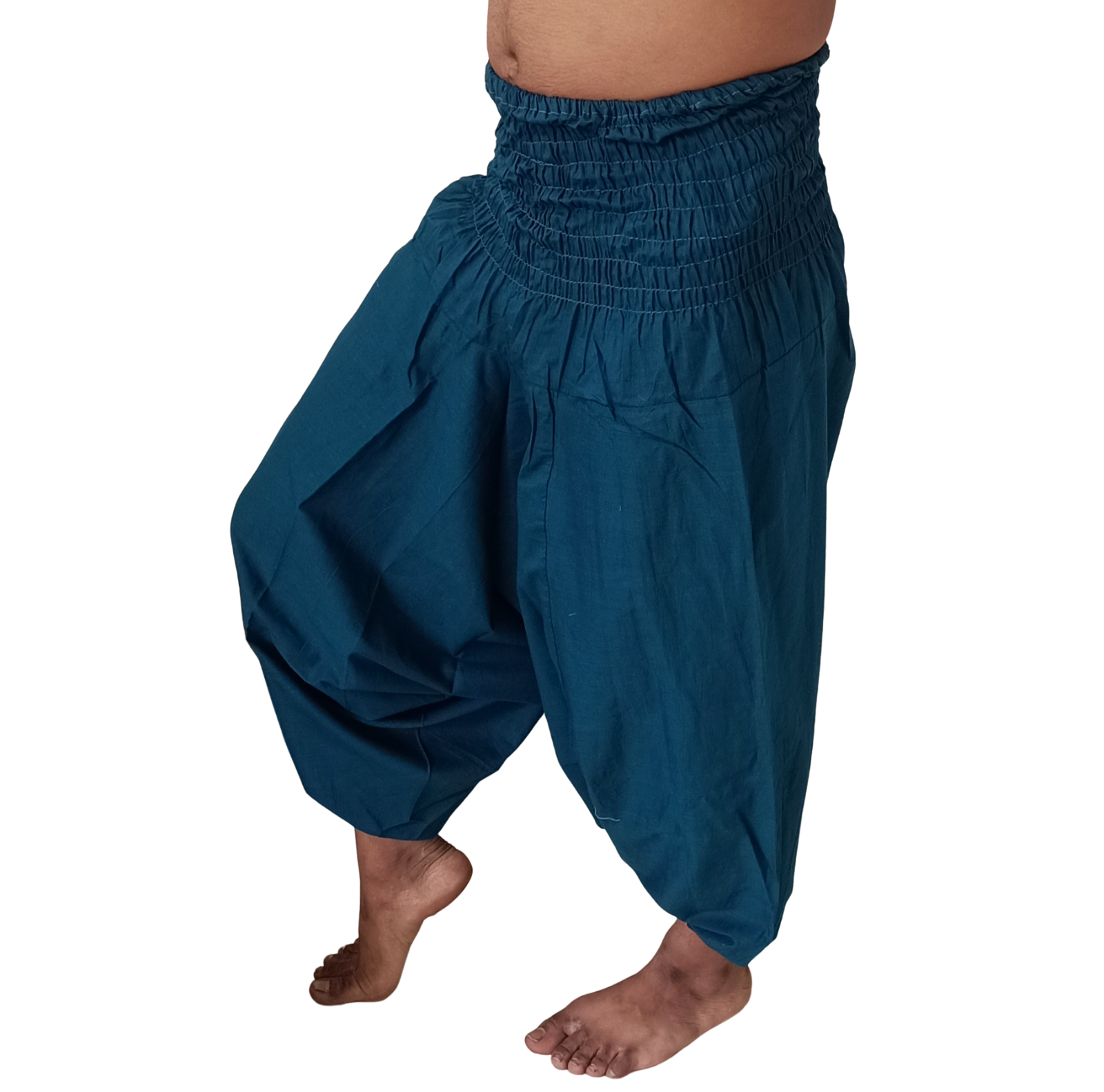 Pre-owned Handmade 20 Pcs Cotton Ali Baba Harem Gypsy Hippie Baggy Pants Indian Women Boho Trousers In As Show In Picture