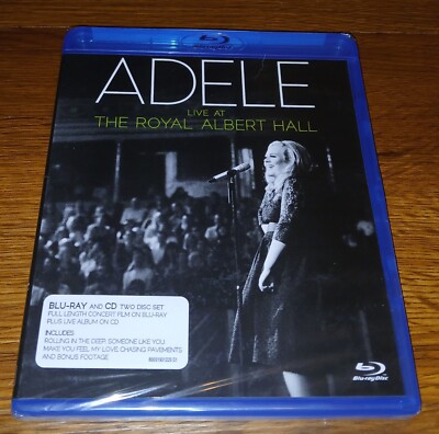 Adele: Live at the Royal Albert Hall (Blu-ray, 2011) Brand New Factory Sealed 
