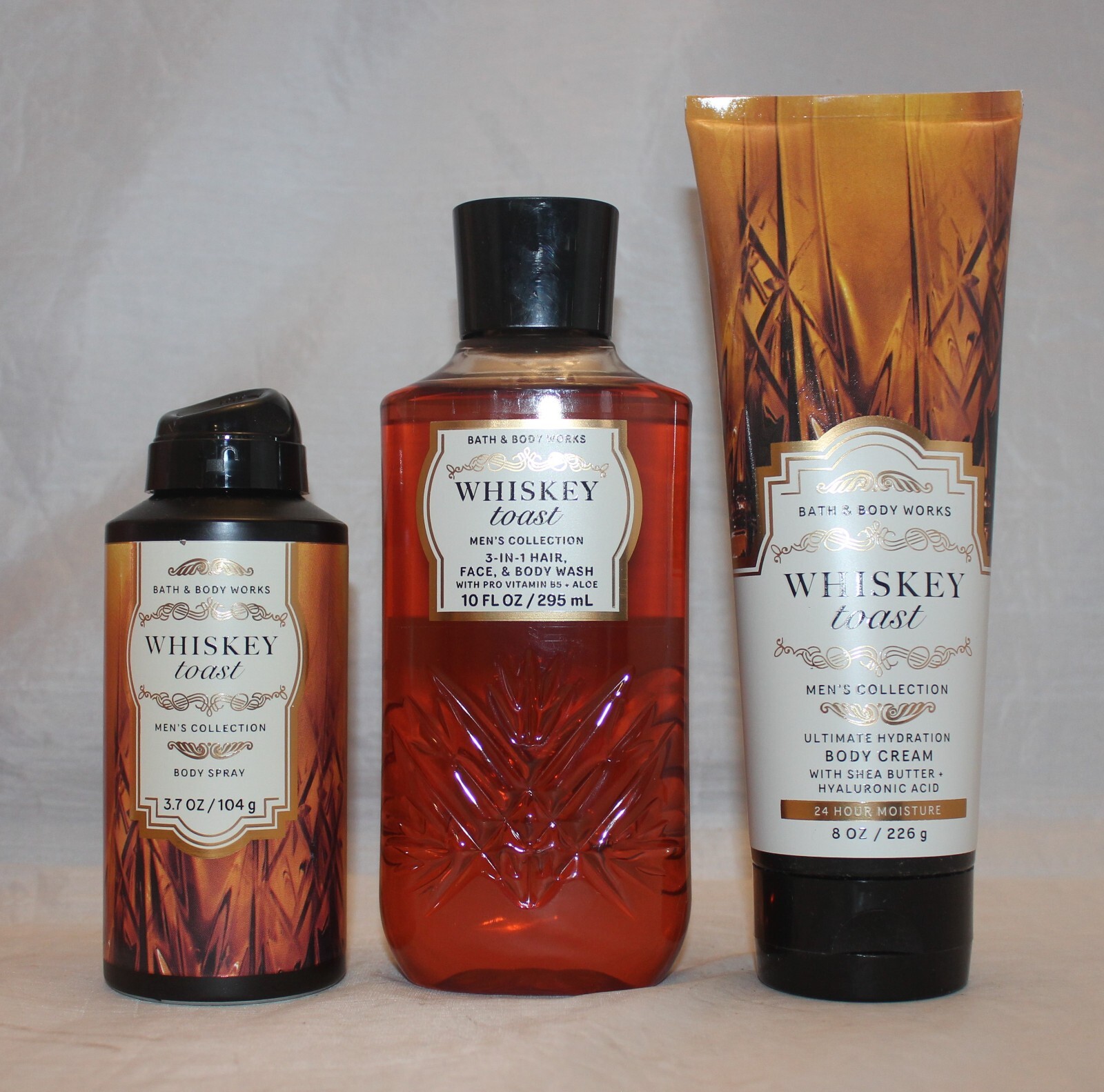 Bath & Body Works Men's Collection Whiskey Toast Body Cream