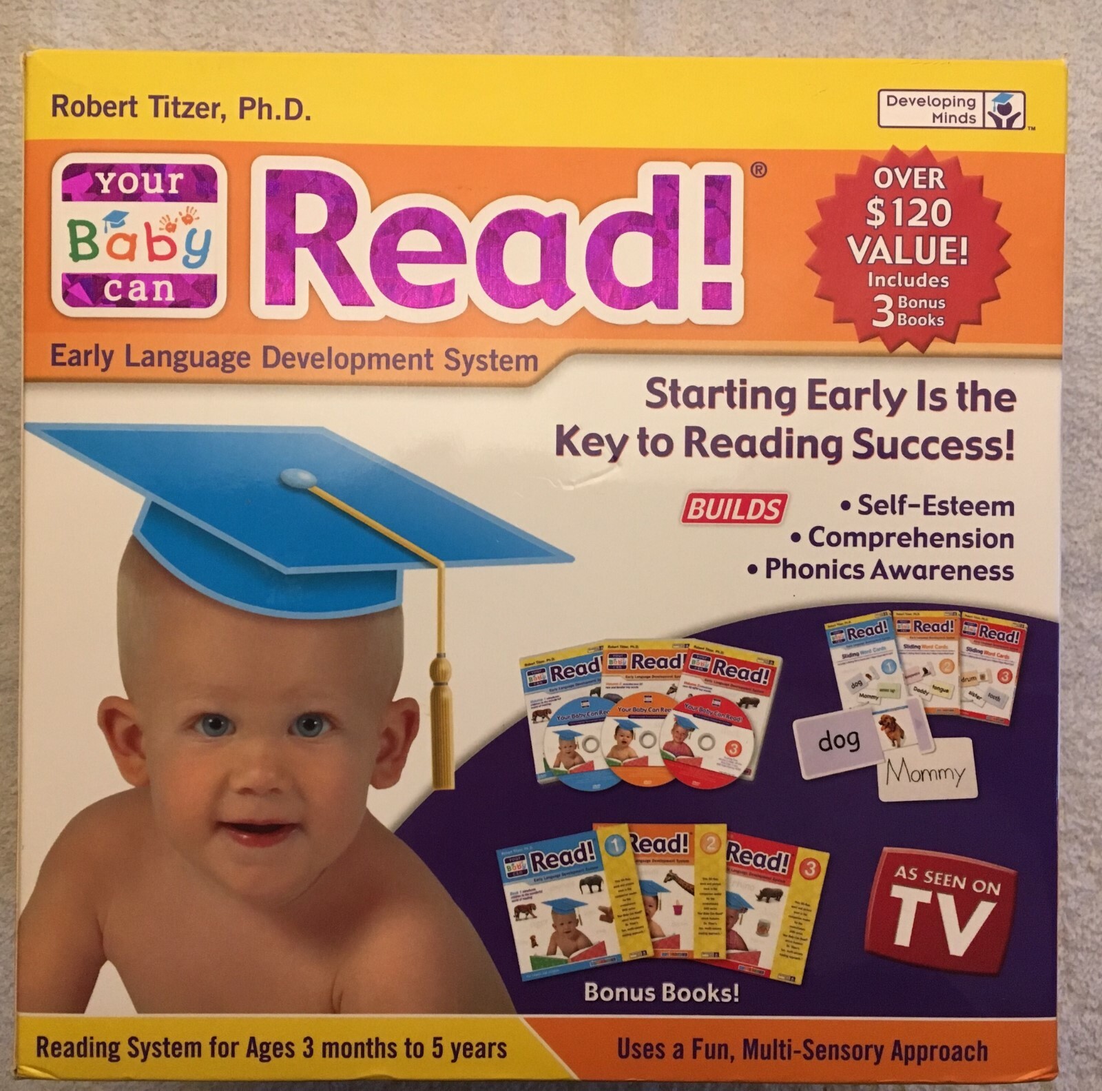 Your Baby Can Read Early Language Development System Complete Infant Toddler 1-5