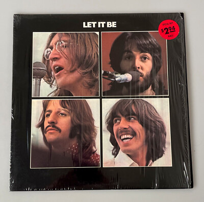 BEATLES ~ LET IT BE  1970 Apple LP 1st Press NM in shrink wrap One Owner Beauty!