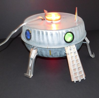 Lamp, UFO table lamp or hanging lamp