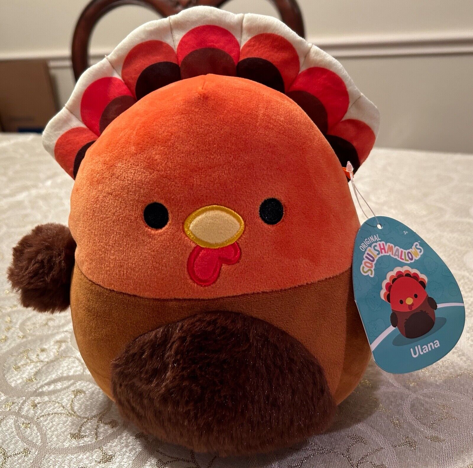 Squishmallows ULANA the Turkey Fall Harvest Squad 2023  8