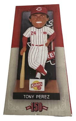 TONY PEREZ BOBBLEHEAD!!! 2019 CINCINNATI REDS SGA!!! NIB 150TH ANNIVERSARY