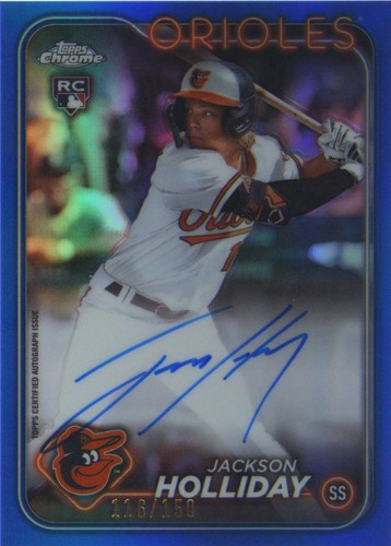 2024 Topps Chrome - Jackson Holliday #RA-JH