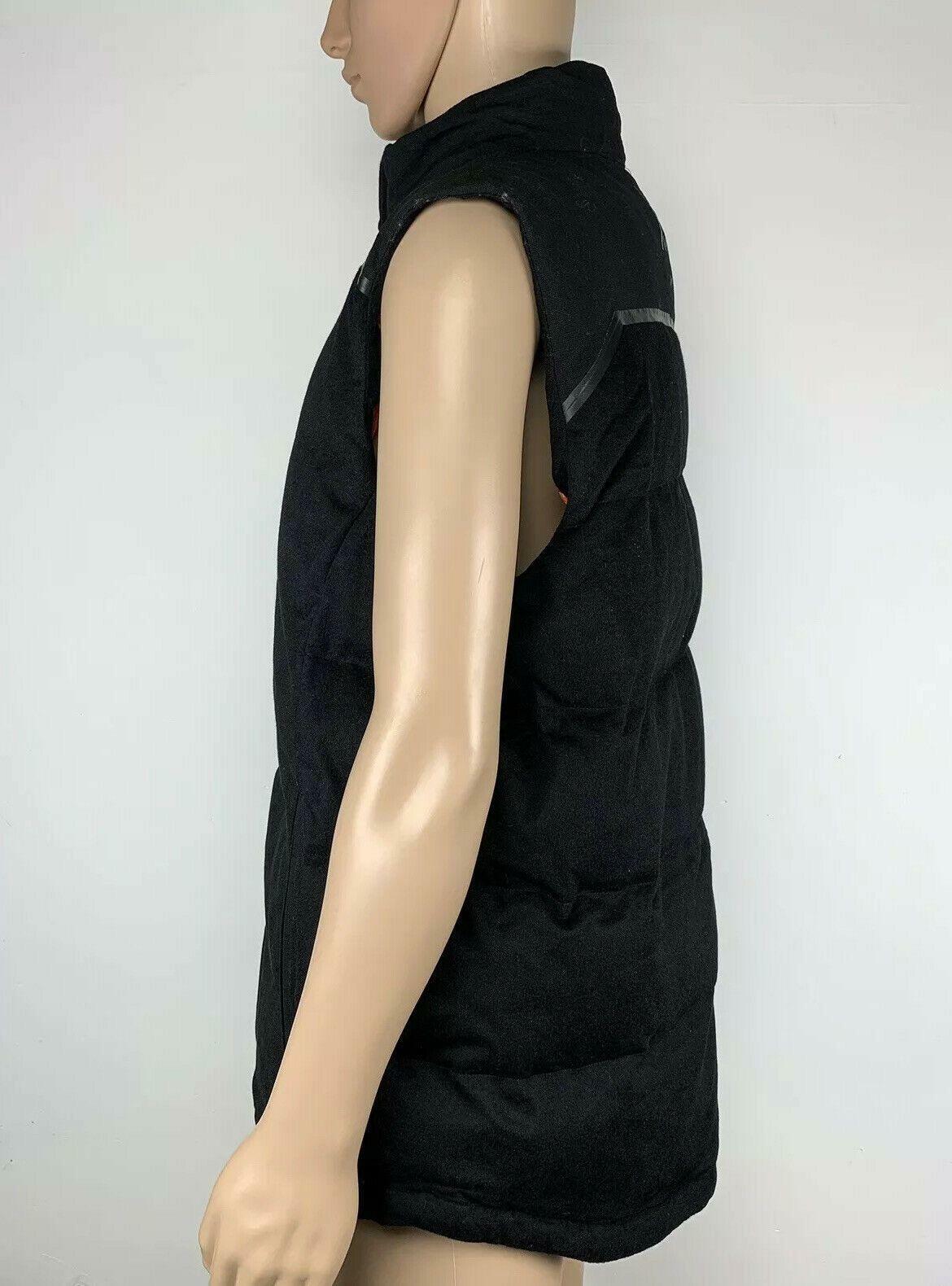 Pre-owned Under Armour Mens Vest Xl Mens Down Cashmere Magzip Coldgear Infrared Black Ua