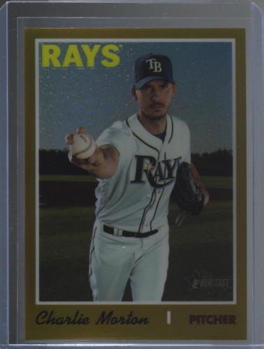 2019 Topps Heritage High Number - Charlie Morton #THC-502